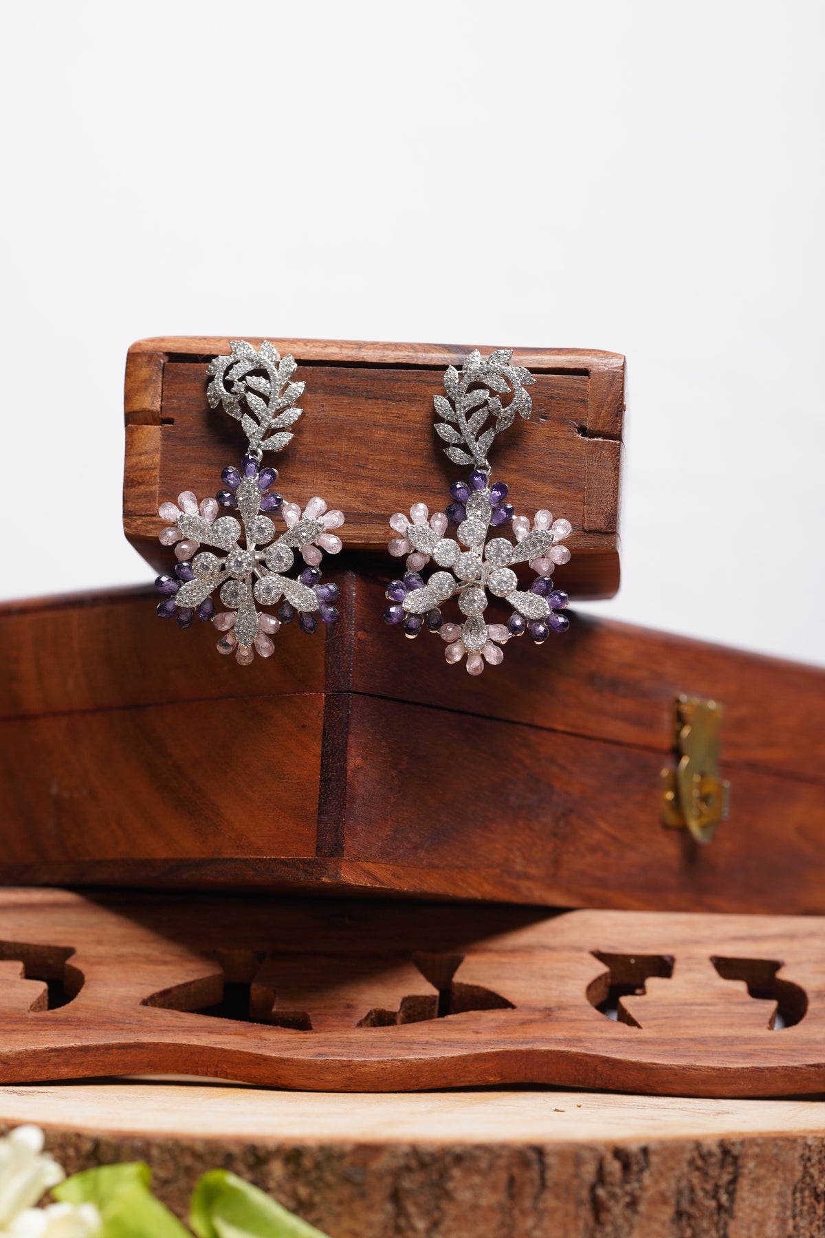 Floral Drop Earrings