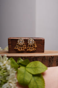 Mini Kundan Zumka Studs