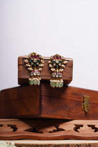 Kundan Jhumka Drops