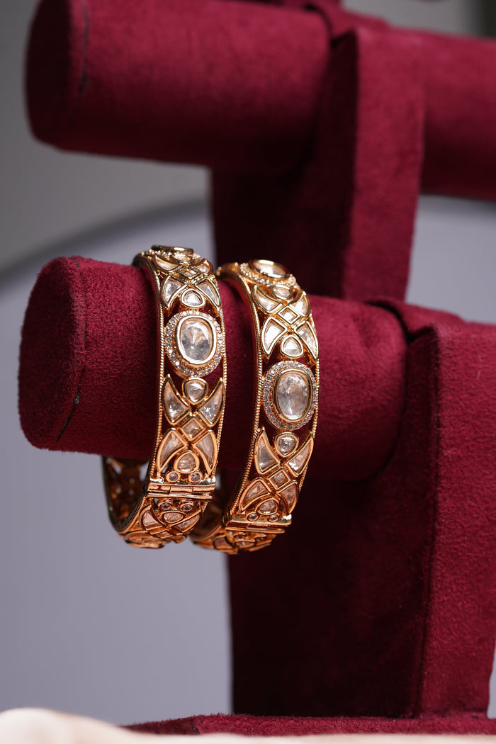 Polki Bangle Set