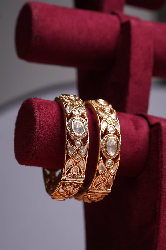 Polki Bangle Set