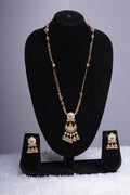 Pendant Set with Meenakari Details