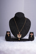 Ruby Pendant Set