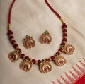 Chandrakala Ruby Set