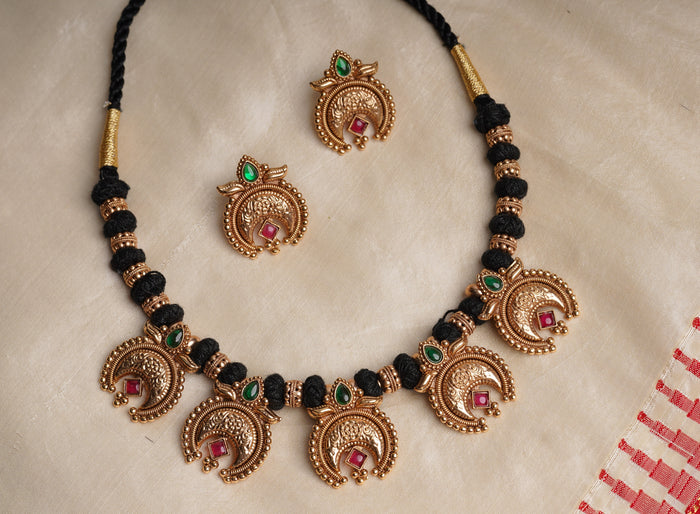 Black Chandrakala Set