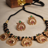 Black Chandrakala Set