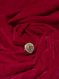 Ruby Teardrop Ring