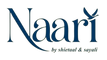 Logo of Naari by shietaal & sayali on a white background