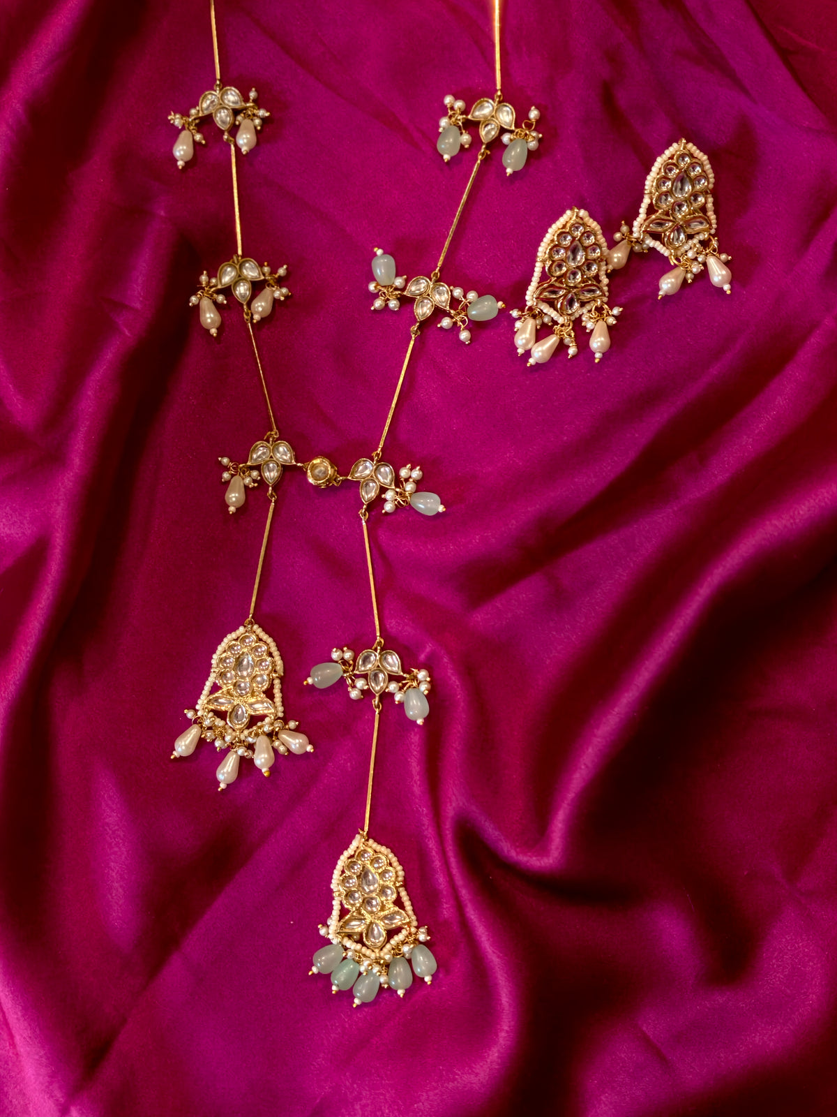 Dual Pendant Necklace Set