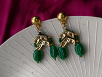 Kundan Thread Choker(Green)